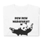 pew pew madafakas Funny Panda Short-Sleeve Unisex T-Shirt