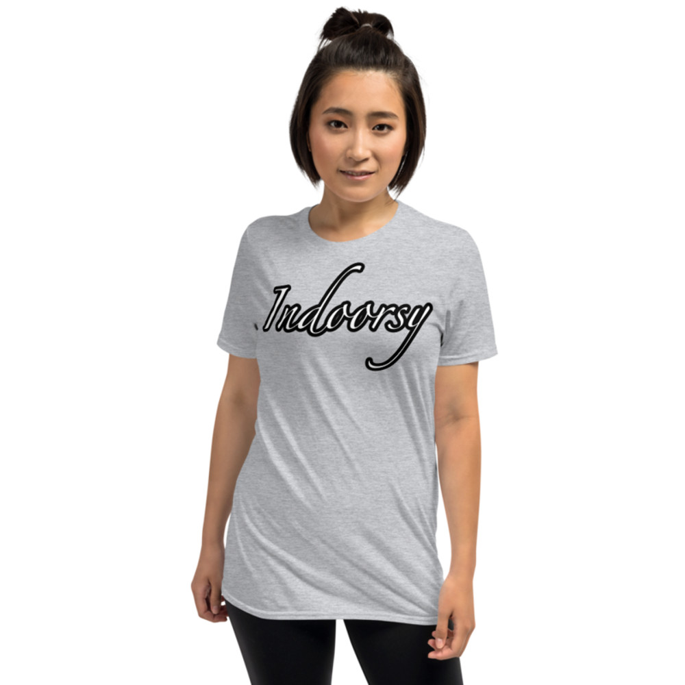 Indoorsy T-Shirt funny saying sarcastic novelty humor cute T-Shirt