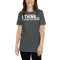 I Think I Think Too Much - Funny Introvert Premium T-Shirt Short-Sleeve Unisex T-Shirt