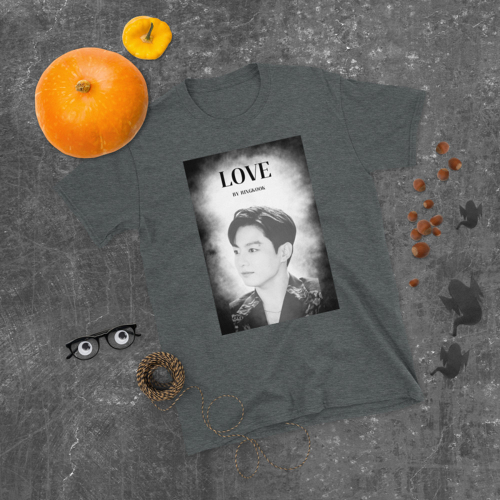 BTS JUNGKOOK.KOOKY BUNNY.jeon jk love.sweet jk.kpop star jk.seven.3D jkShort-Sleeve Unisex T-Shirt