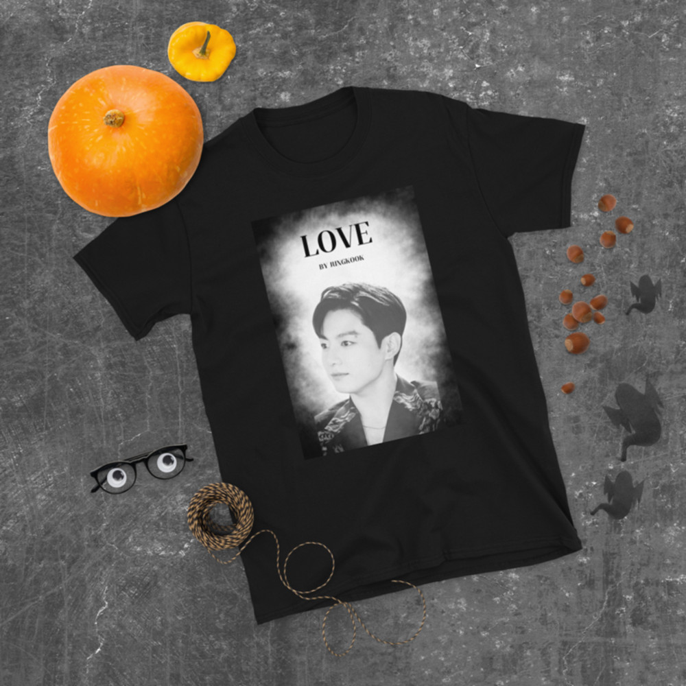 BTS JUNGKOOK.KOOKY BUNNY.jeon jk love.sweet jk.kpop star jk.seven.3D jkShort-Sleeve Unisex T-Shirt