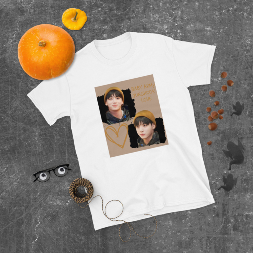 Smile jk.baby jeon jungkook.BTS kpop star.seven jkShort-Sleeve Unisex T-Shirt