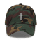 Cross embroidered baseball cap | embroidered cross hat | Christian e