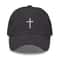 Cross embroidered baseball cap | embroidered cross hat | Christian e