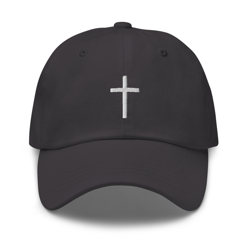 Cross embroidered baseball cap | embroidered cross hat | Christian e