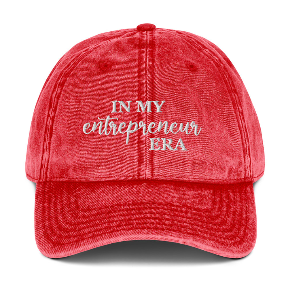In my entrepreneur era vintage cap | small business owner | entrepreneur life | small business mama | CEO | Boss | Owner