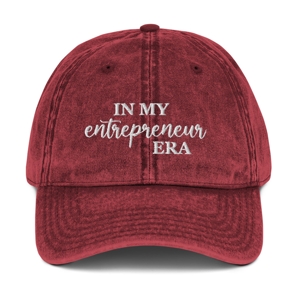 In my entrepreneur era vintage cap | small business owner | entrepreneur life | small business mama | CEO | Boss | Owner