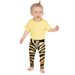 Tiger Pattern Comfortable Kid's Leggings, Leggings for Kid, Comfortable Leggings