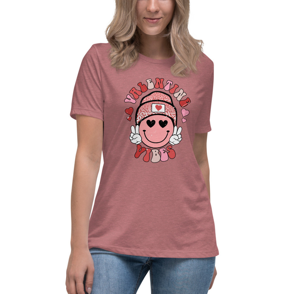 Valentine Vibes - Women's Relaxed T-Shirt - Valentine's Day