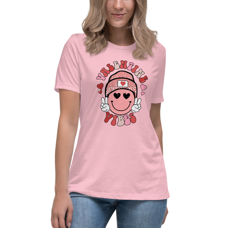 Valentine Vibes - Women's Relaxed T-Shirt - Valentine's Day