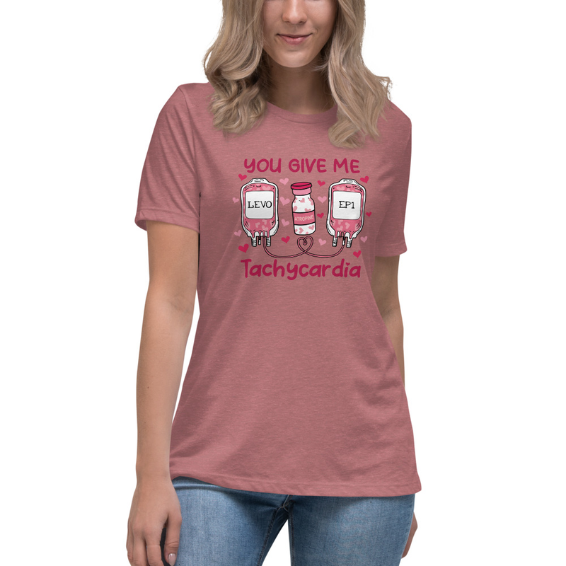Nurse Valentine's Day - Women's Relaxed T-Shirt - Valentine's Day