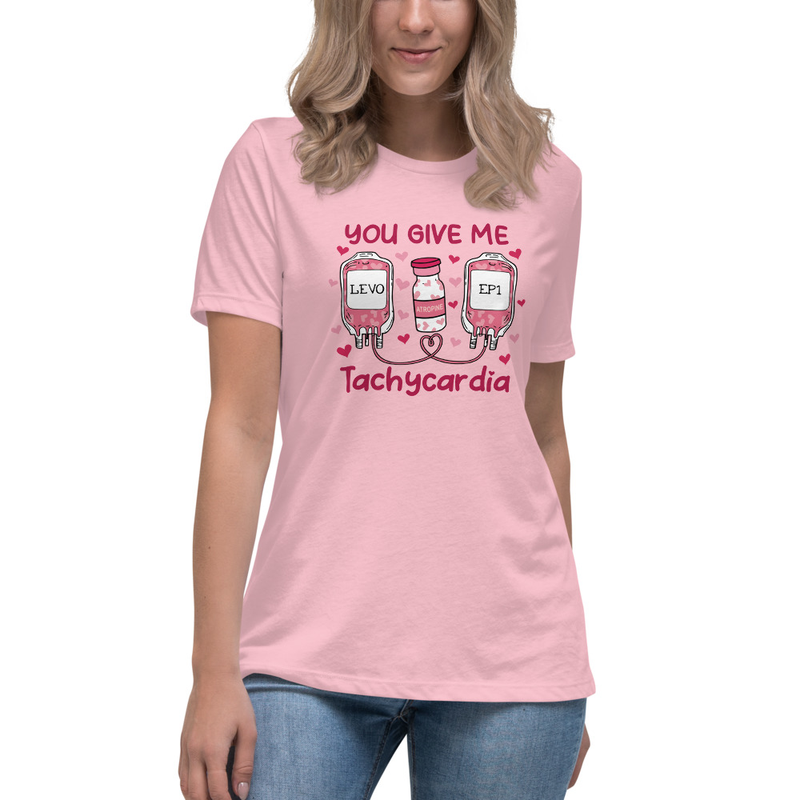 Nurse Valentine's Day - Women's Relaxed T-Shirt - Valentine's Day