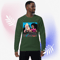 Bayshore Boulevard Unisex organic raglan sweatshirt
