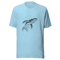 Whale Print Unisex T-shirt Casual wear