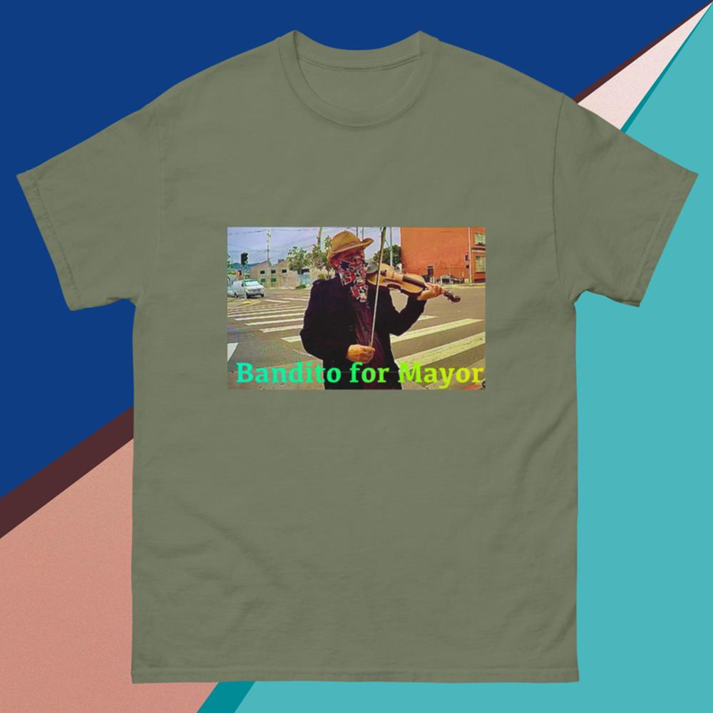 Bandito Fpr Mayor Mens Classic Tee 4