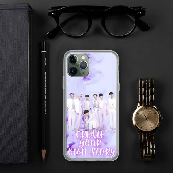 BTS Clear iPhone Case