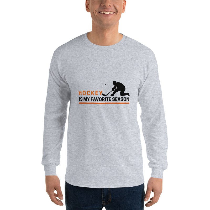 Hockey is my favorite season | Hockey Lovers | Men’s Long Sleeve Shirt