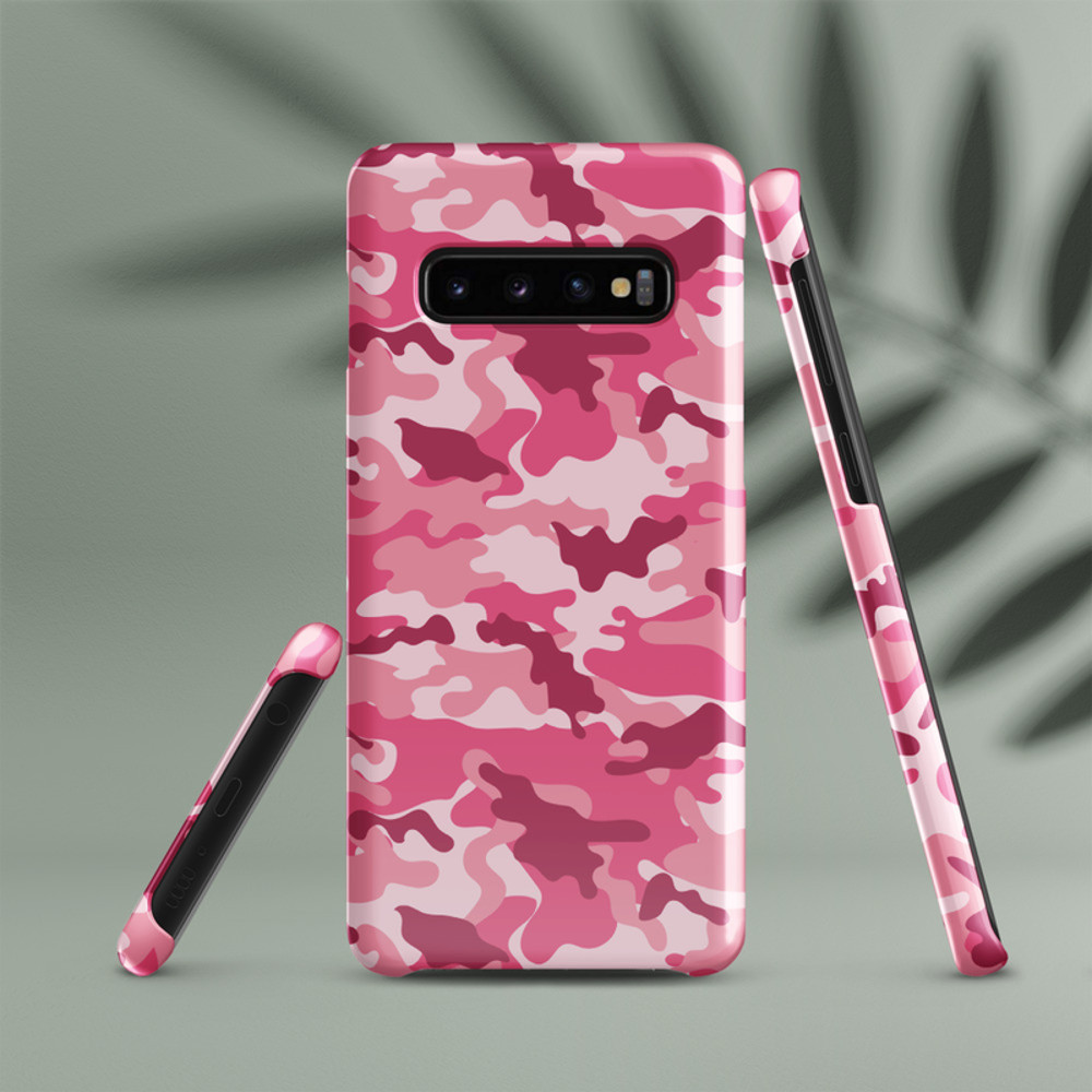 seamless camouflage pink Snap case for Samsung®