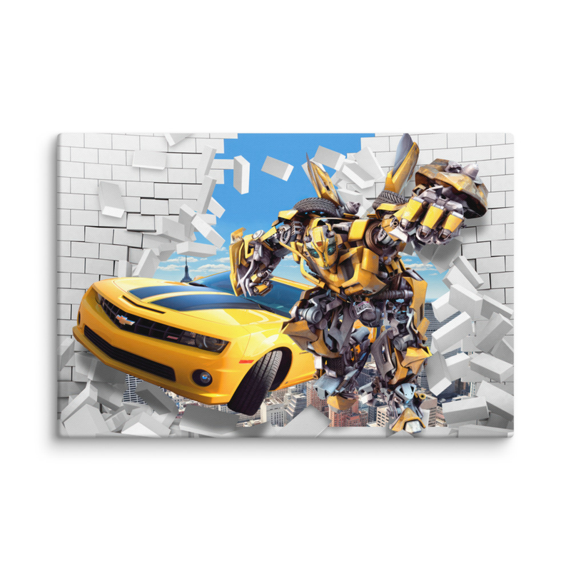 Bumblebee: Autobot Hero Canvas Print