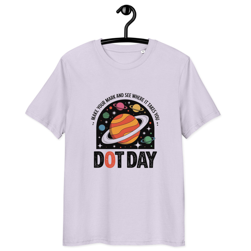 MAKE YOUR MARK AND SEE WHERE IT TAKES YOUUnisex Organic Cotton Tshirt 13