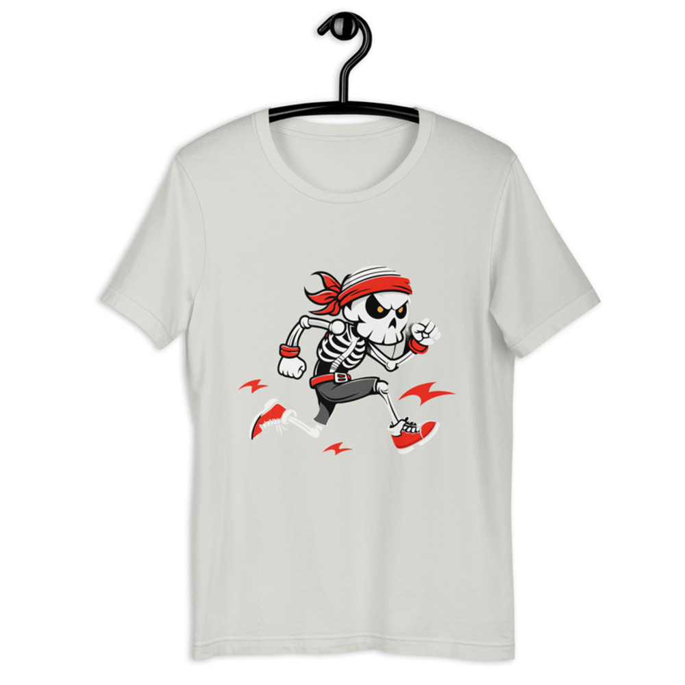 Skeleton In Motion With A Halloween Twist 6