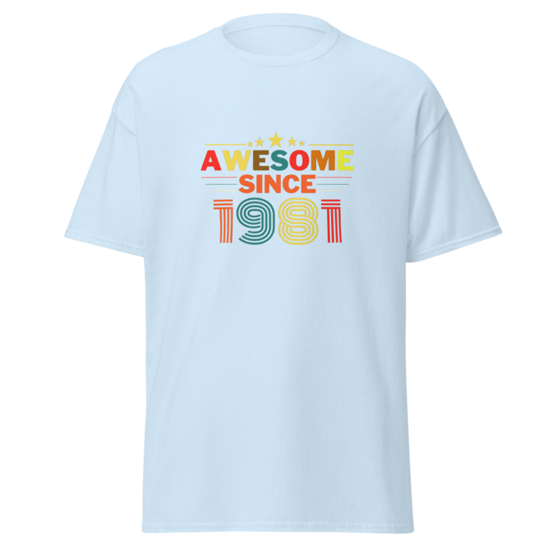 1981 Vintage Shirt 1981 Birthday Shirt 43th Birthday Gift 43th Birthday Gift Shirt 1981 Vintage Tee 11