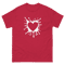Black Heart Splatter Tshirt Valentines Day Gift Shirt Big Heartsheart Fighter Tshirt heart Tshirtgi 5
