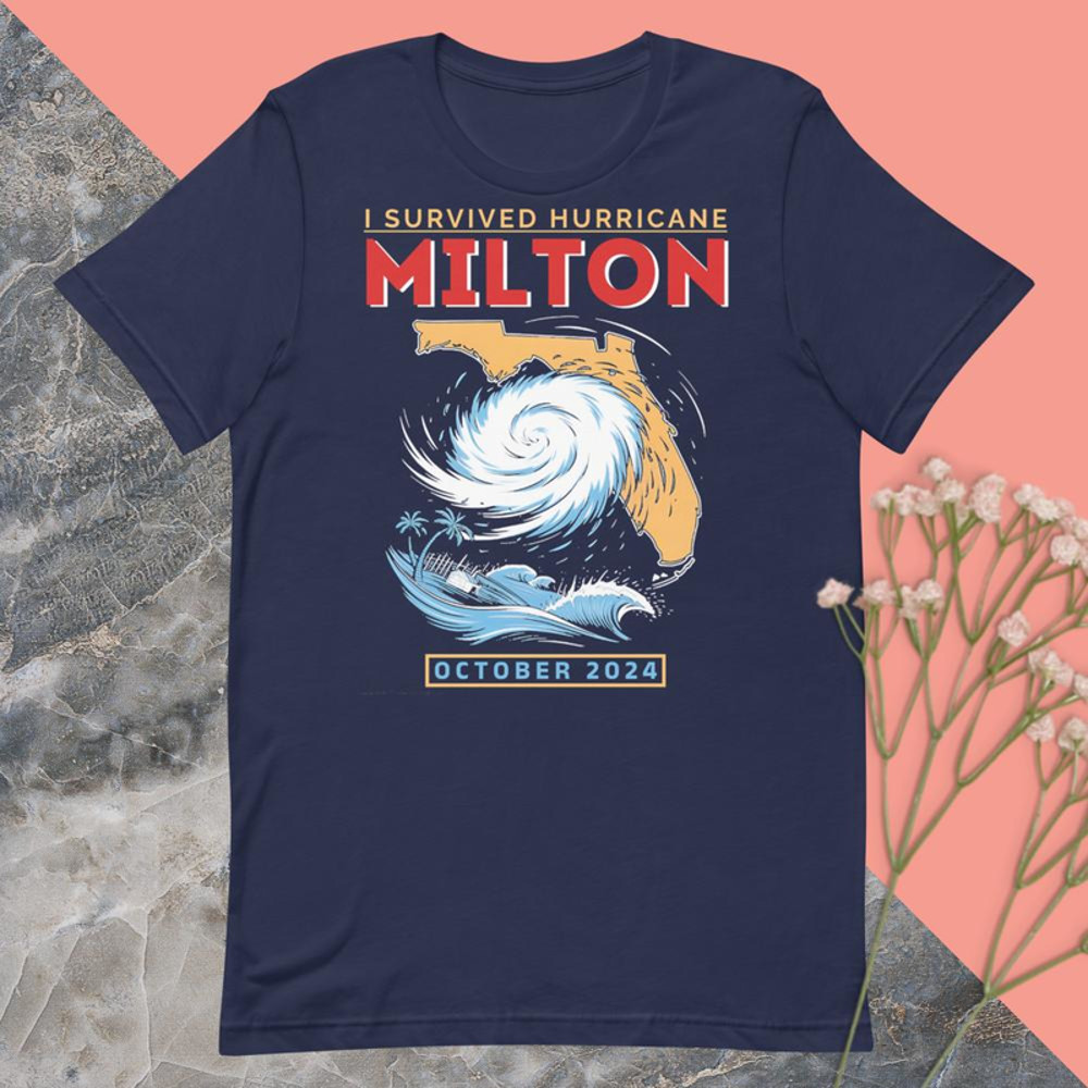 I Survived Hurricane Milton T Shirt 1
