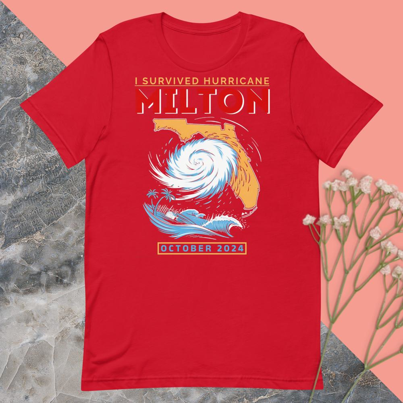 I Survived Hurricane Milton T Shirt 2