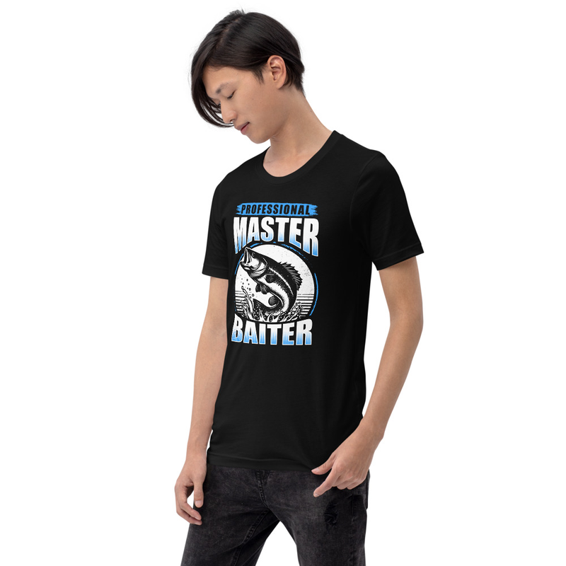 Professional Master Baiter Fishing Unisex Tshirt 1