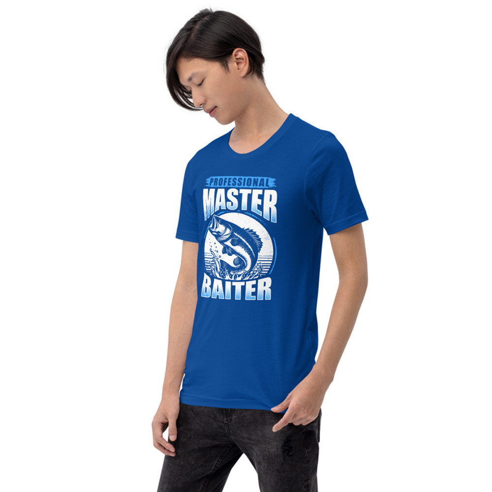 Professional Master Baiter Fishing Unisex Tshirt 4