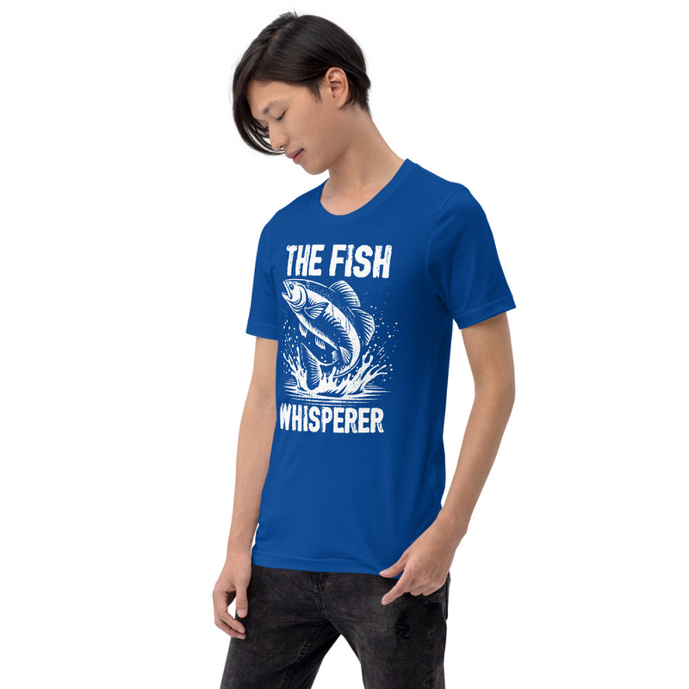 The Fish Whisperer Fishing Unisex Tshirt 4