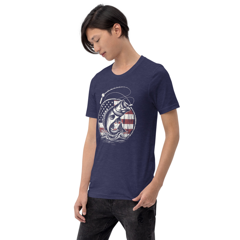 American Fishing Unisex Tshirt 3