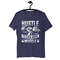 Hustle To Gain More Muscle Fitness Unisex Tshirt 3