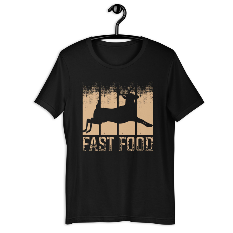 Fast Food Funny Hunting Unisex Tshirt 1