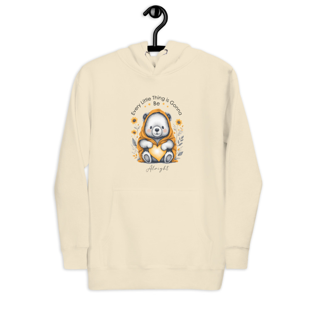Every Little Thing Is Gonna Be Alright Positive Vibes Unisex Hoodie 0