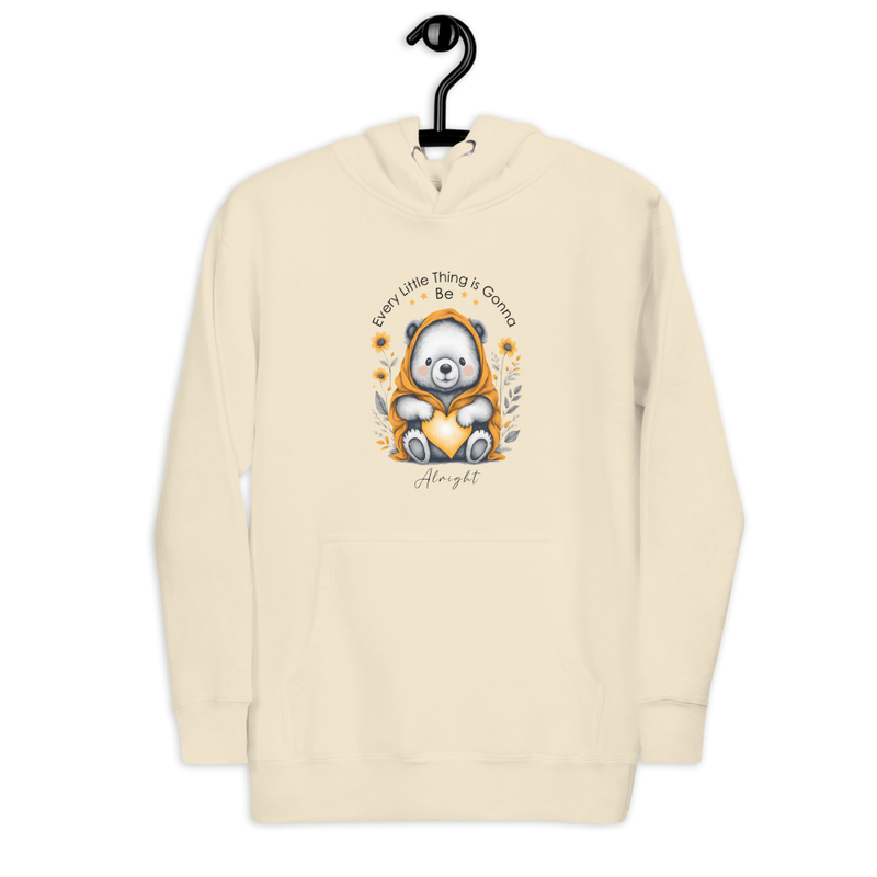Every Little Thing Is Gonna Be Alright Positive Vibes Unisex Hoodie 0