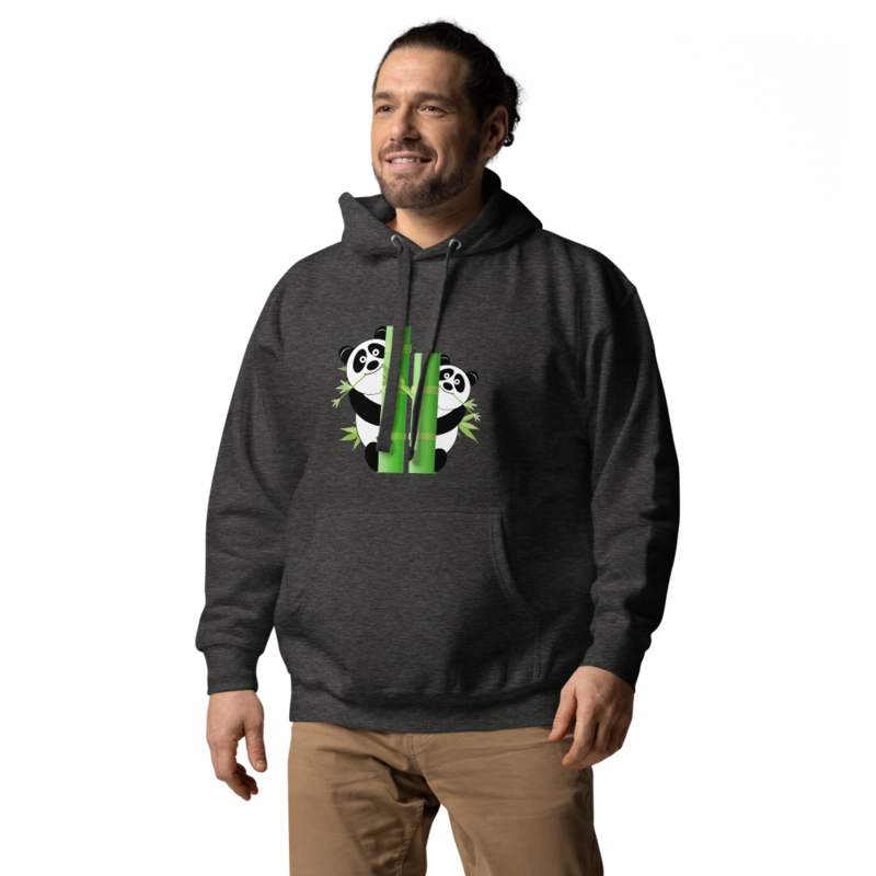 Cute Panda HoodePanda Eating Bamboo Hoode Girls Panda Hoode Panda Tee Panda Lover GiftPanda GiftsPa 4