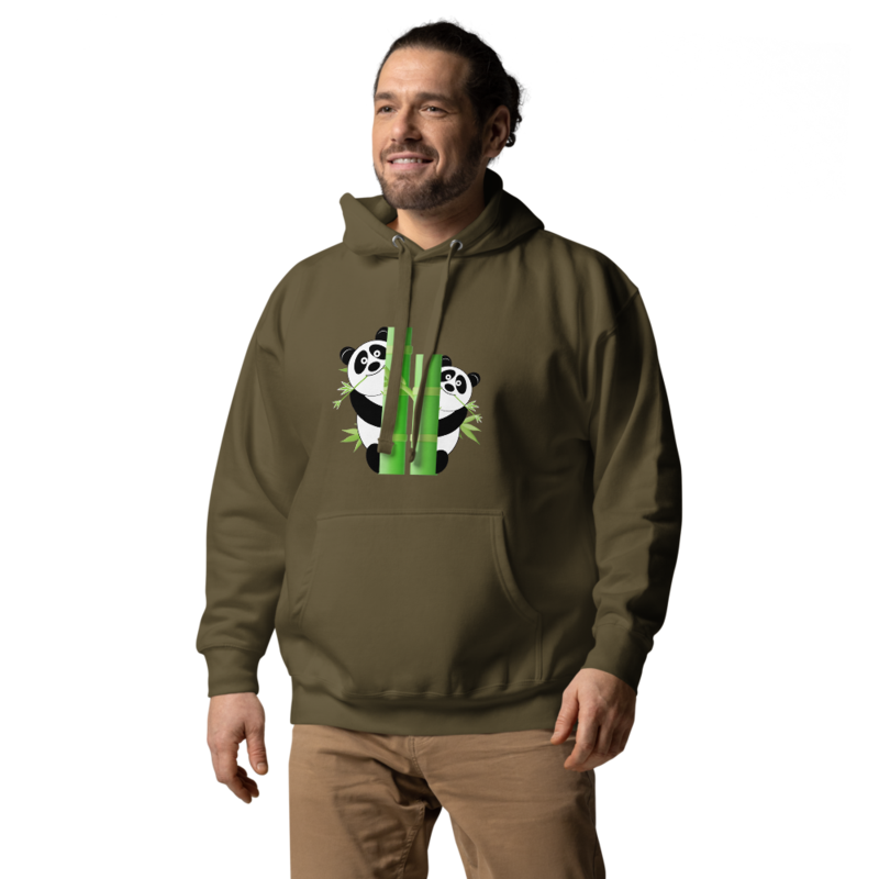 Cute Panda HoodePanda Eating Bamboo Hoode Girls Panda Hoode Panda Tee Panda Lover GiftPanda GiftsPa 8