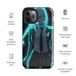 makima chainsawman tough case for iphone