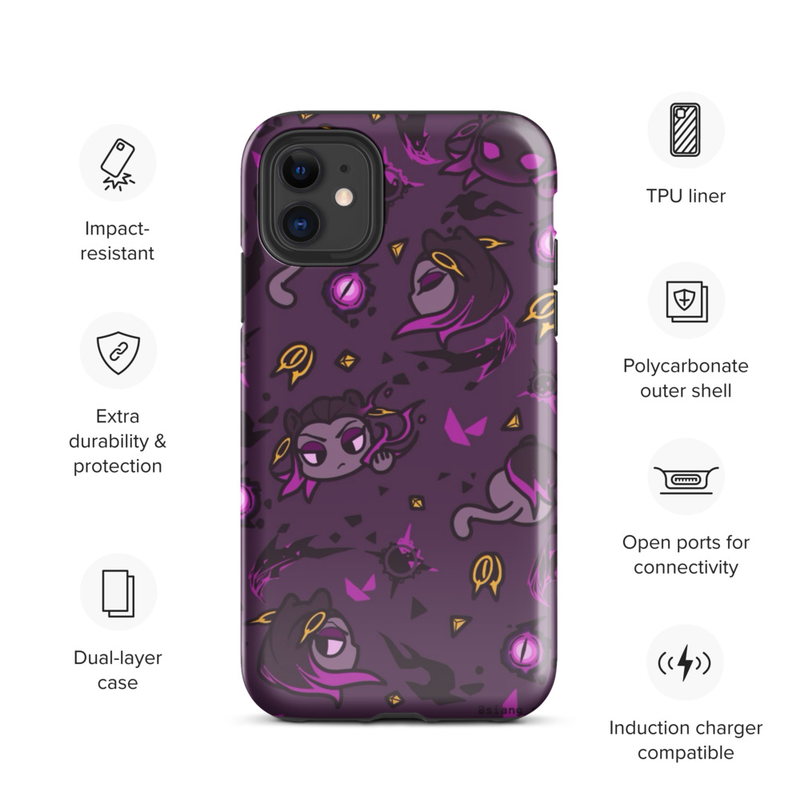 Cute Cyberpunk Tough Case For IPhone 0