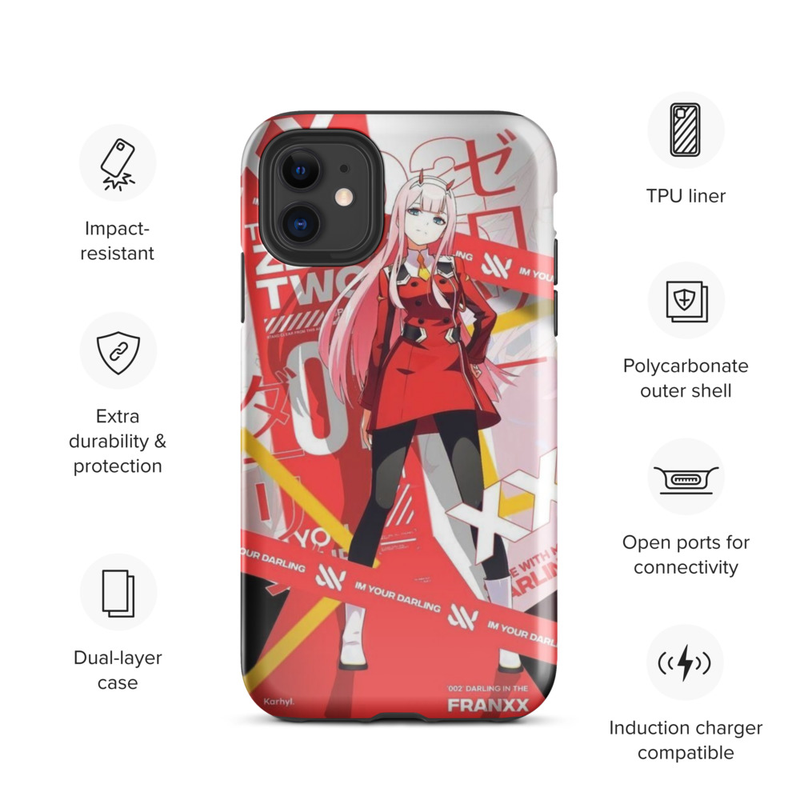 Zero Two Darling Tough Case For IPhone 0
