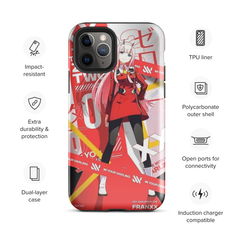 Zero Two Darling Tough Case For IPhone 1