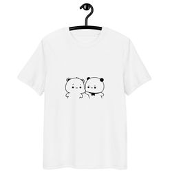 kawaii cat couple sweatshirt, cute & motivational unisex apparel, inspirational cat design, positive vibes diy sweatshir