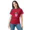 Playful Lips Tease Tongue Graphic Tee Top Unisex TShirt Trendy Tongue And Lip Bite Design FashionF 6