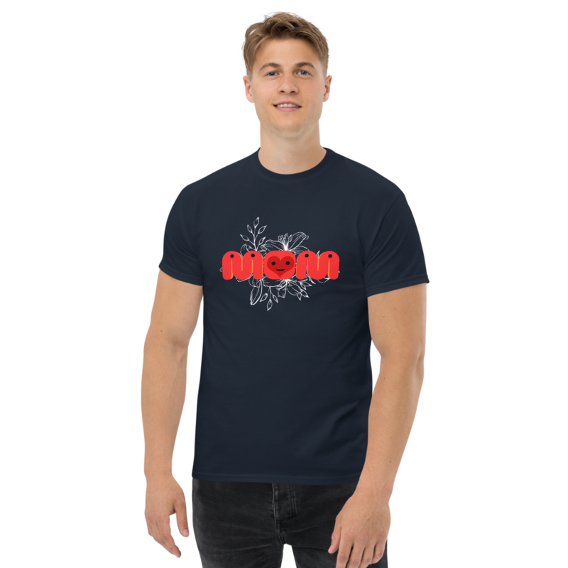 Comfort Colors Custom Mama Shirt With Kid Name On SleevePersonalized Mom ShirtNew Mom GiftGift For 3