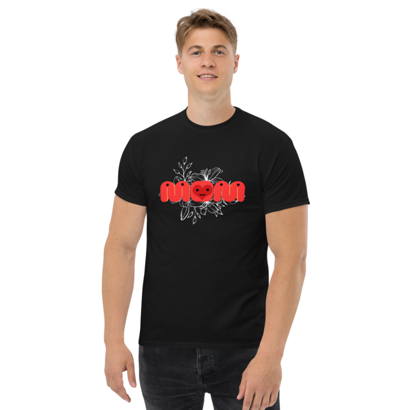 Comfort Colors Custom Mama Shirt With Kid Name On SleevePersonalized Mom ShirtNew Mom GiftGift For 2