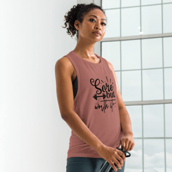 ladies’ muscle tank
