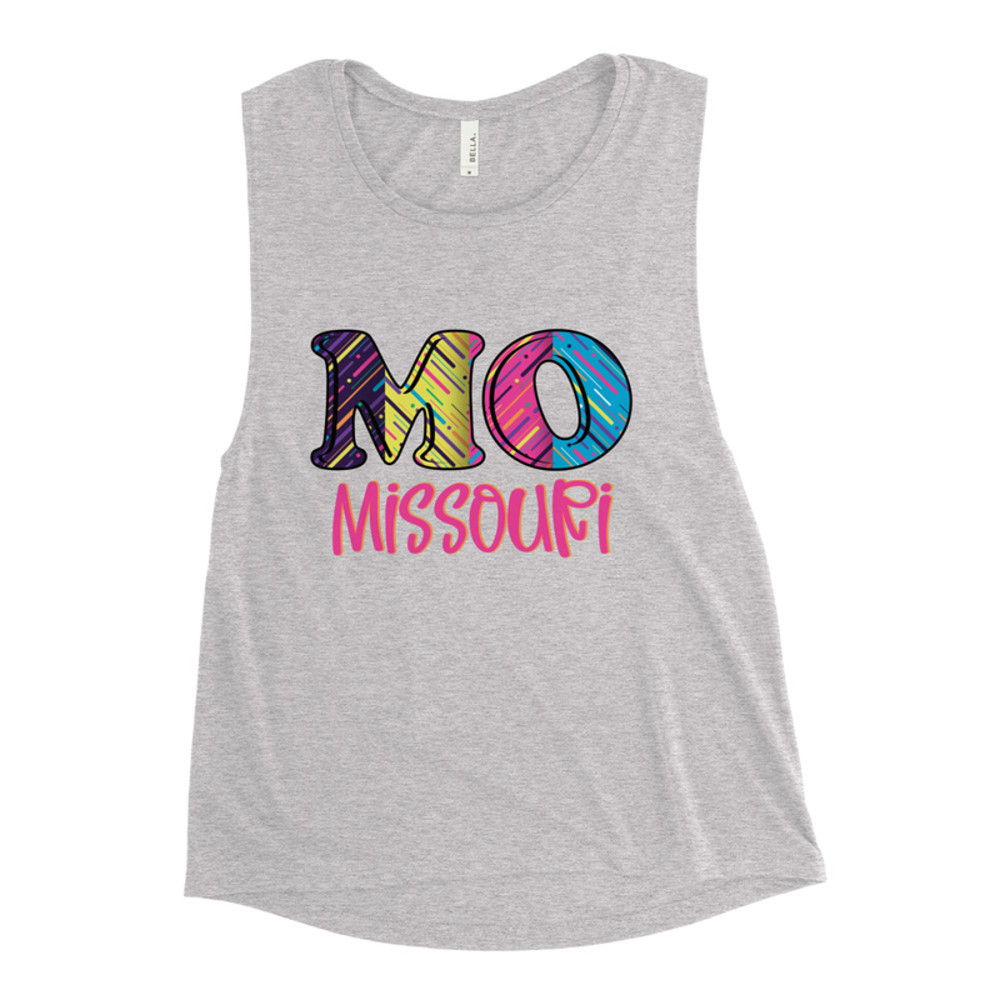 Ladies Muscle Tank 4