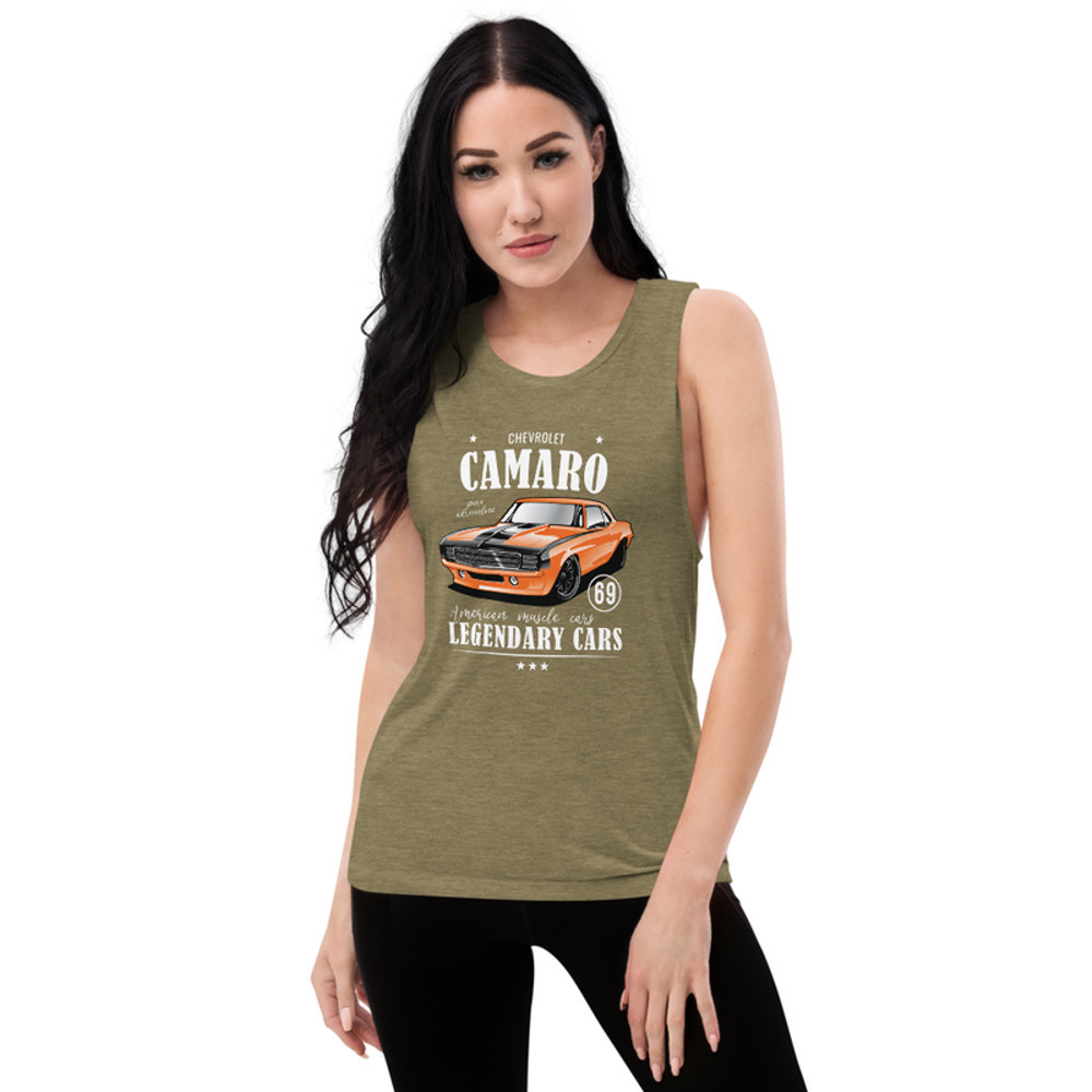 Ladies Muscle Tank 2